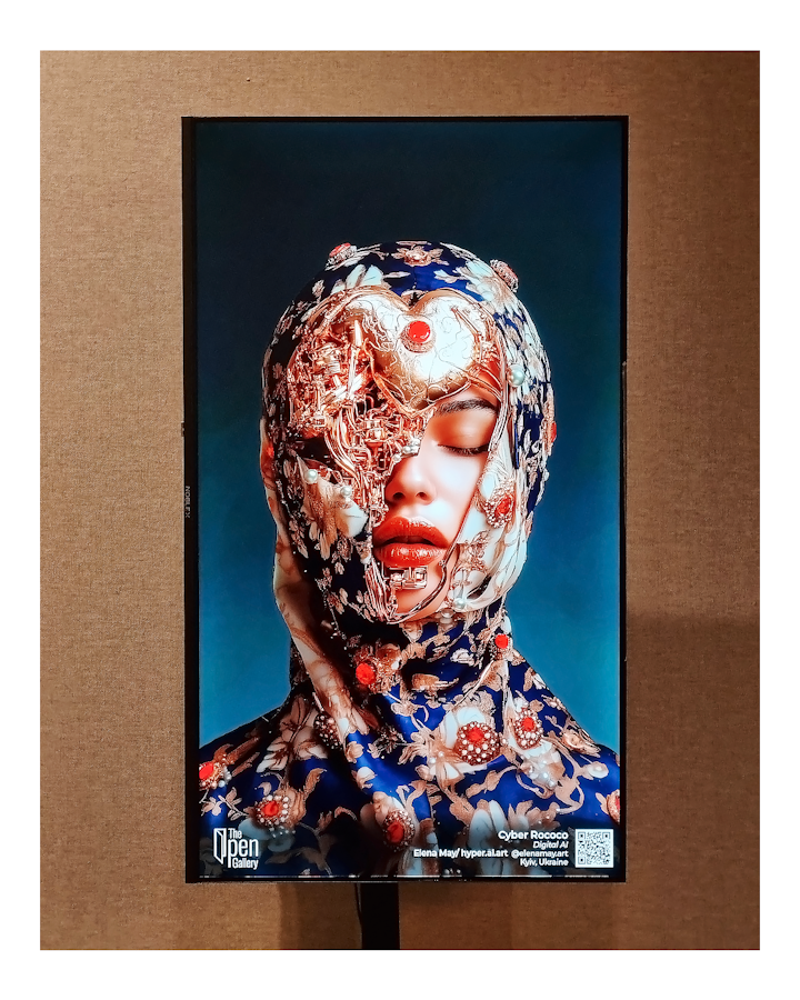 "Banquete" & "Blooming" Personal series / Art exhibition The Open Gallery