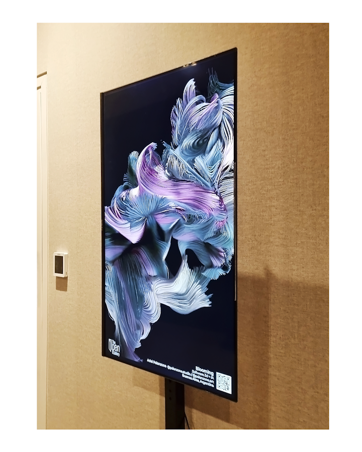 "Banquete" & "Blooming" Personal series / Art exhibition The Open Gallery