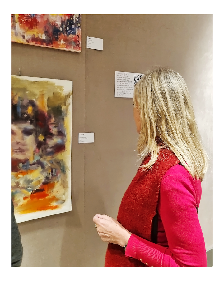 "Banquete" & "Blooming" Personal series / Art exhibition The Open Gallery