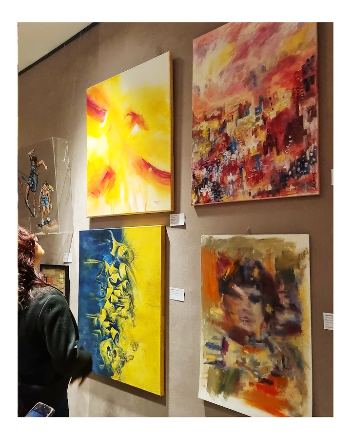 "Banquete" & "Blooming" Personal series / Art exhibition The Open Gallery