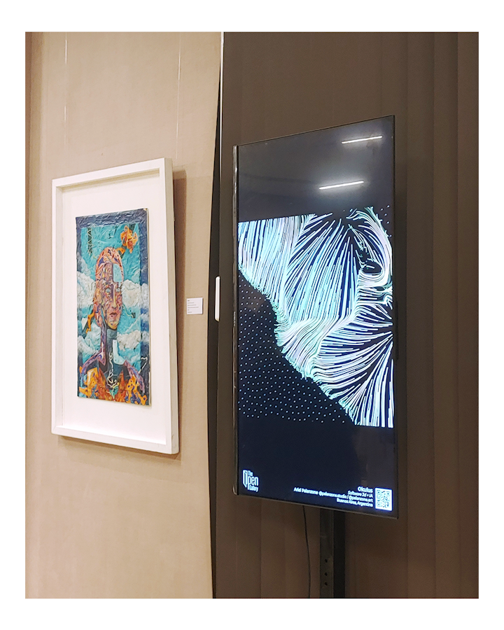 "Banquete" & "Blooming" Personal series / Art exhibition The Open Gallery