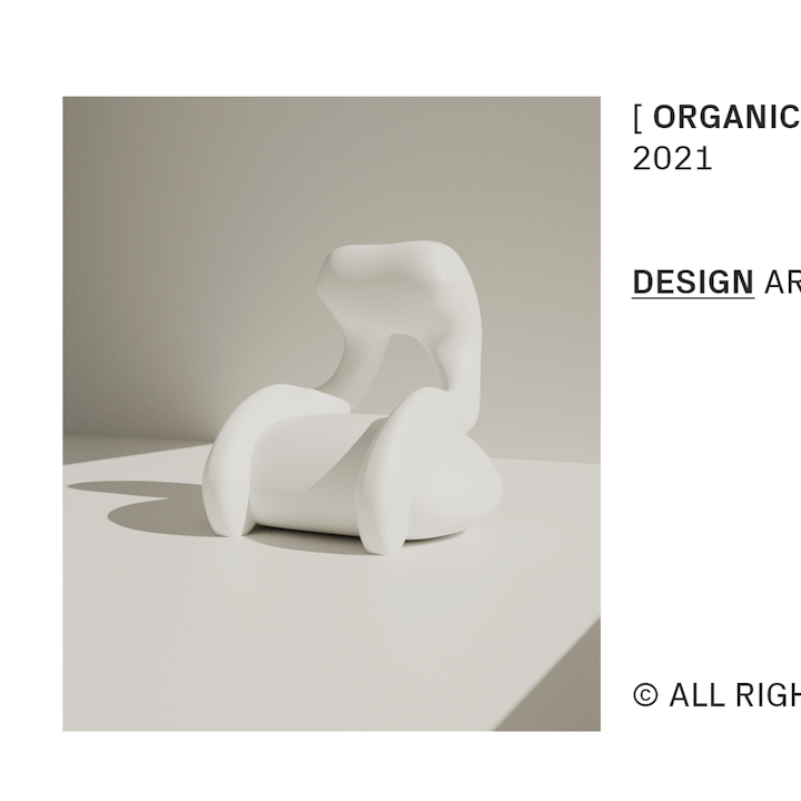 Winner Gold Award Feeel Design World Prize / Organic Furniture Collection