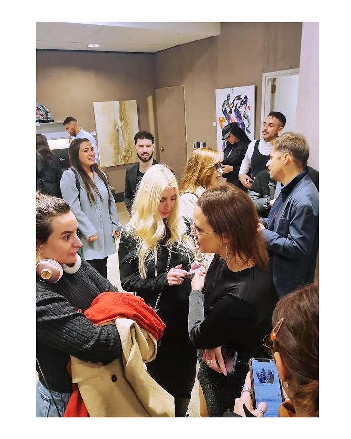 "Banquete" & "Blooming" Personal series / Art exhibition The Open Gallery