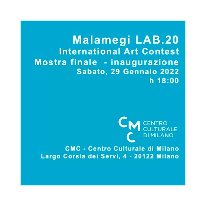 Milán Italia, Art Contemporary Exhibition Jan 2022