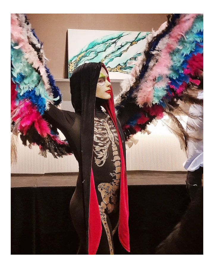 "Banquete" & "Blooming" Personal series / Art exhibition The Open Gallery