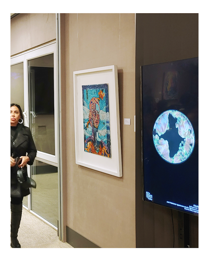 "Banquete" & "Blooming" Personal series / Art exhibition The Open Gallery