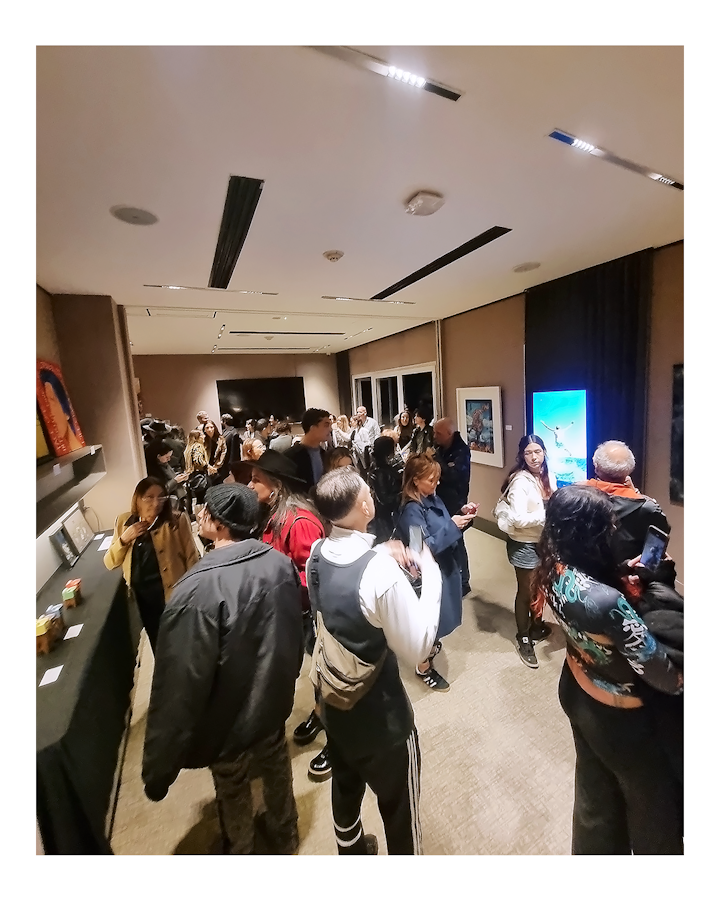 "Banquete" & "Blooming" Personal series / Art exhibition The Open Gallery