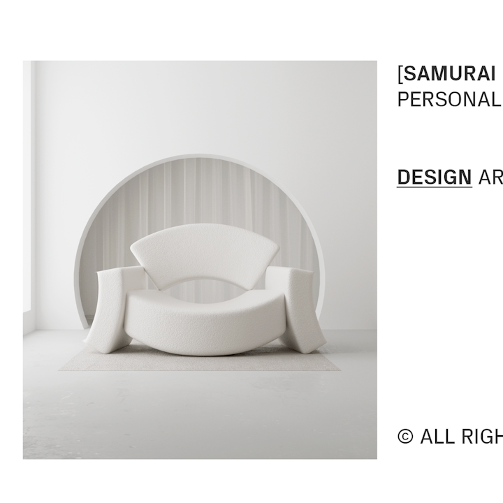 "Samurai" Furniture Series / Winner Silver Award Feeel Design World Prize