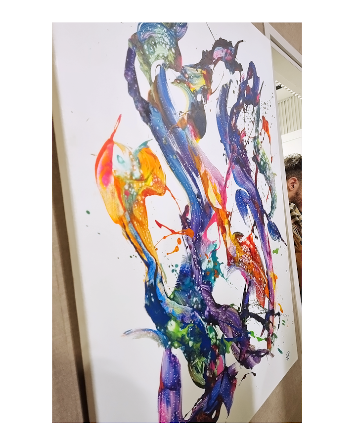 "Banquete" & "Blooming" Personal series / Art exhibition The Open Gallery