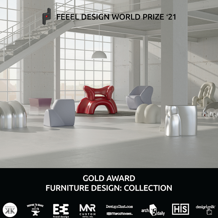 Winner Gold Award Feeel Design World Prize