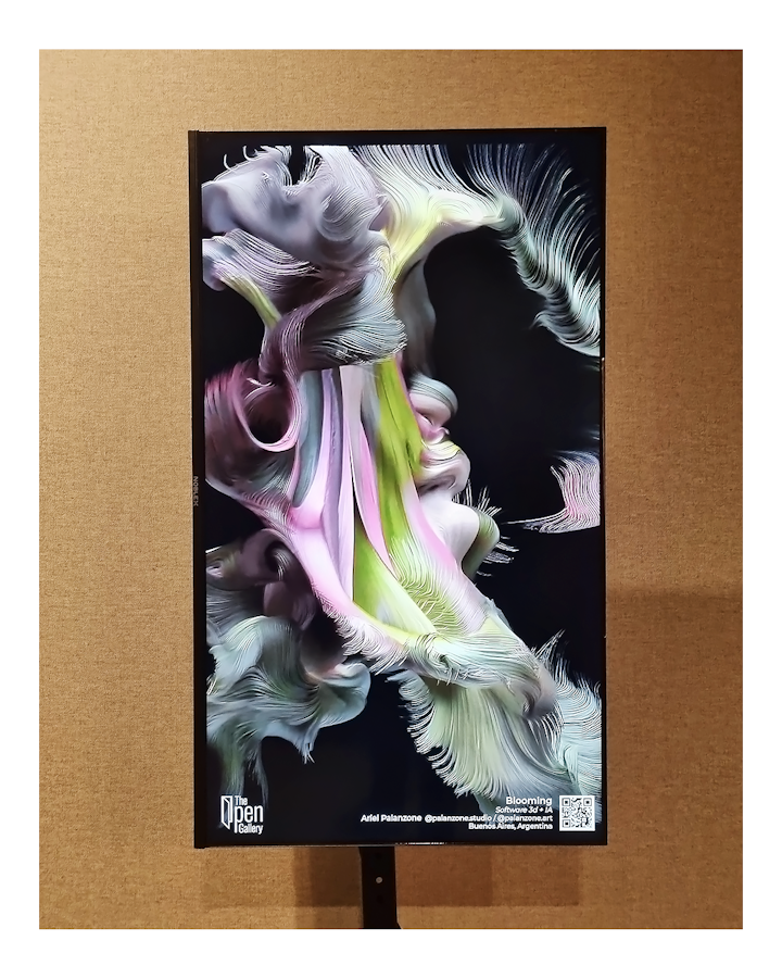 "Banquete" & "Blooming" Personal series / Art exhibition The Open Gallery