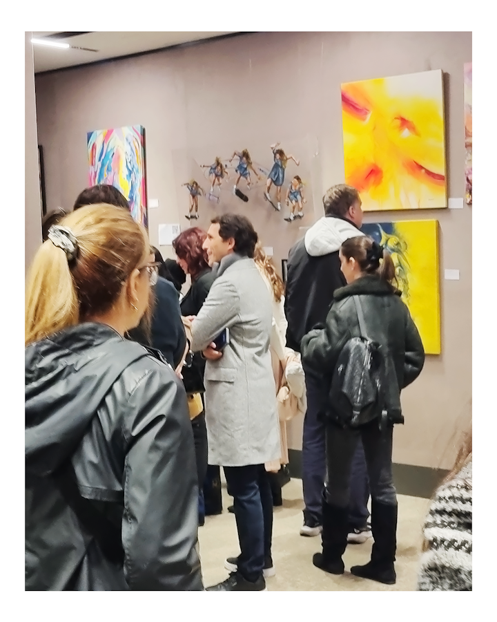 "Banquete" & "Blooming" Personal series / Art exhibition The Open Gallery