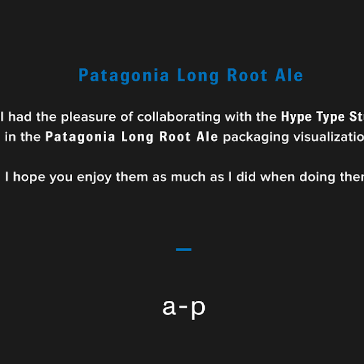 Patagonia Long Root Ale