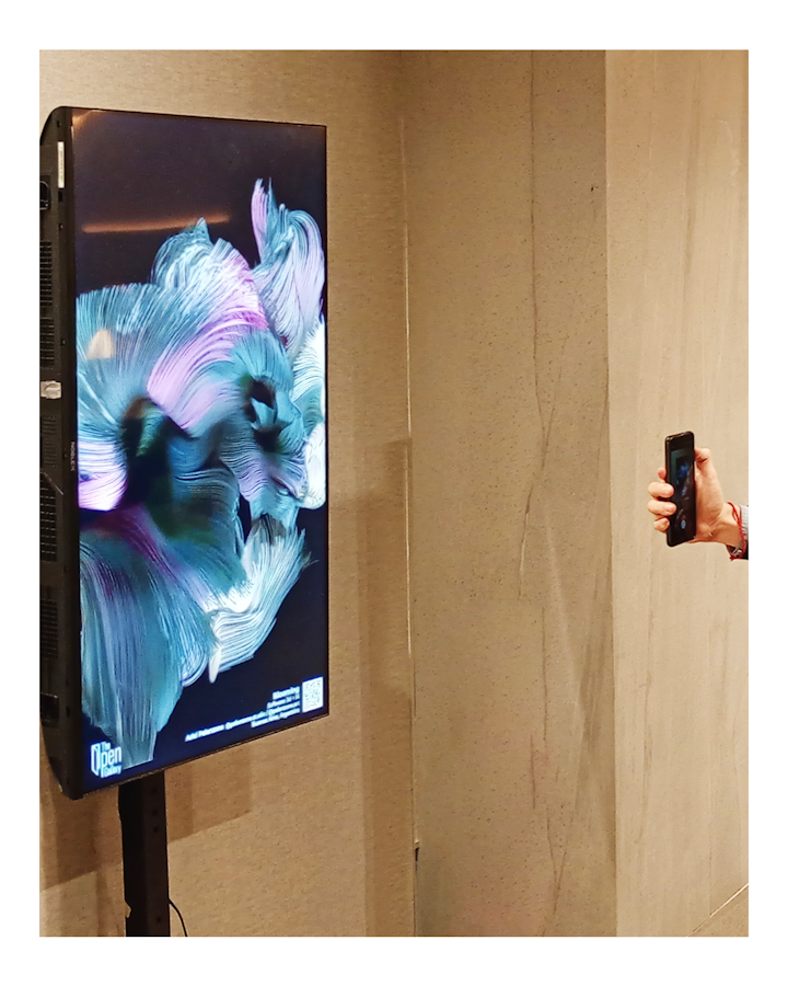 "Banquete" & "Blooming" Personal series / Art exhibition The Open Gallery