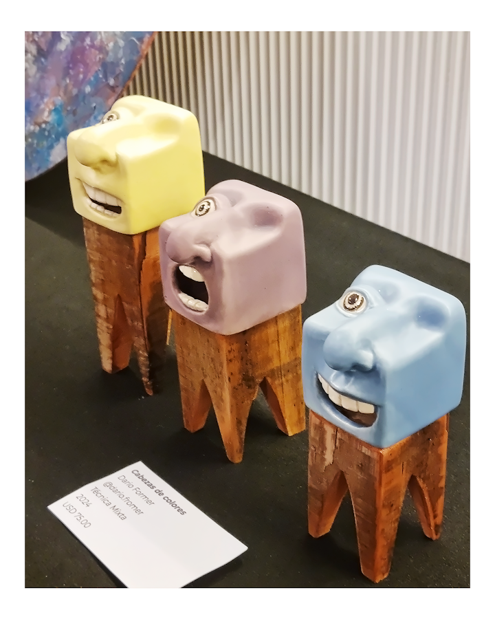 "Banquete" & "Blooming" Personal series / Art exhibition The Open Gallery