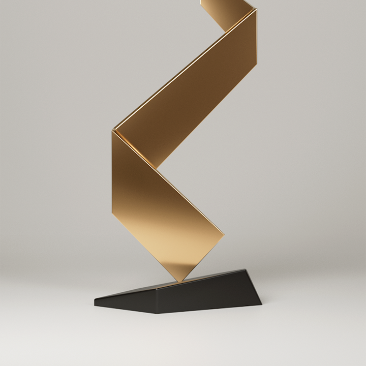 Feeel Design World Prize, 2nd edition - Trophy Designed by Palanzone Studio