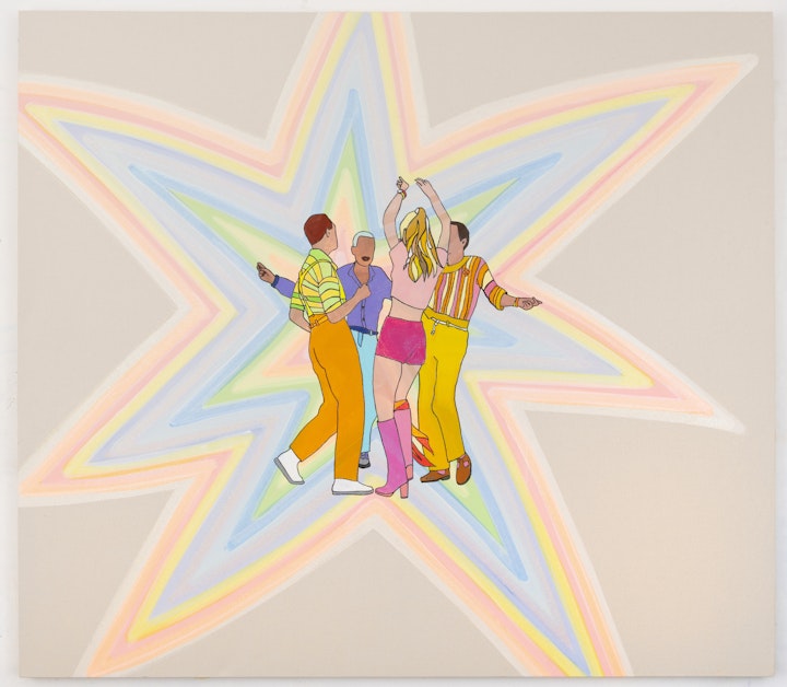 Shake It
58"x66" Acrylic/Marker/OilPastel/DiamondDust