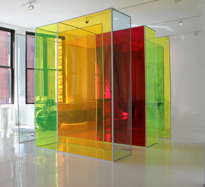 Kaleidoscope1 8'x12'x8' Plexigla /aluminum