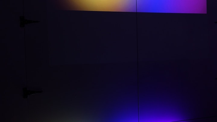 First visuals with corresponding LED light patterns