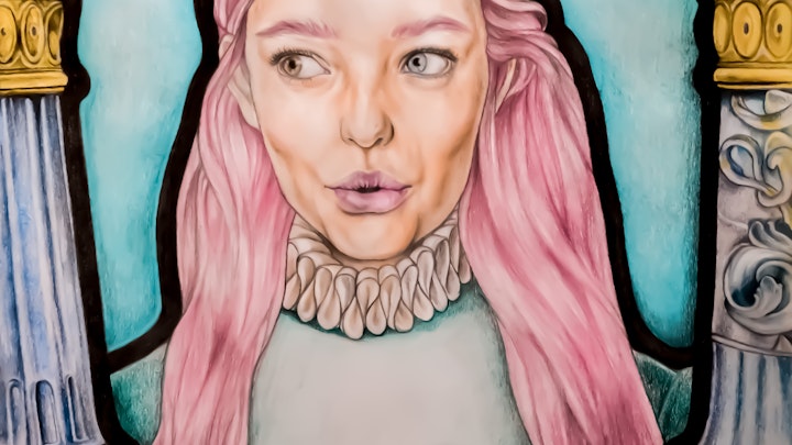 Mixed media and Painting Artworks - Princess
Aquarelle pencil, color pencil, graphite on paper; 2018