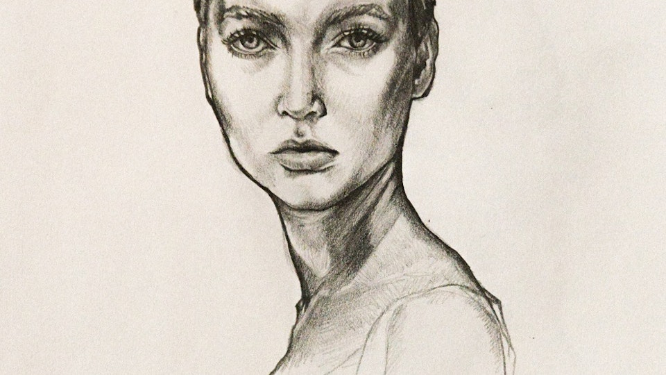 Graphics - Woman portrait
Graphite on paper; 2017