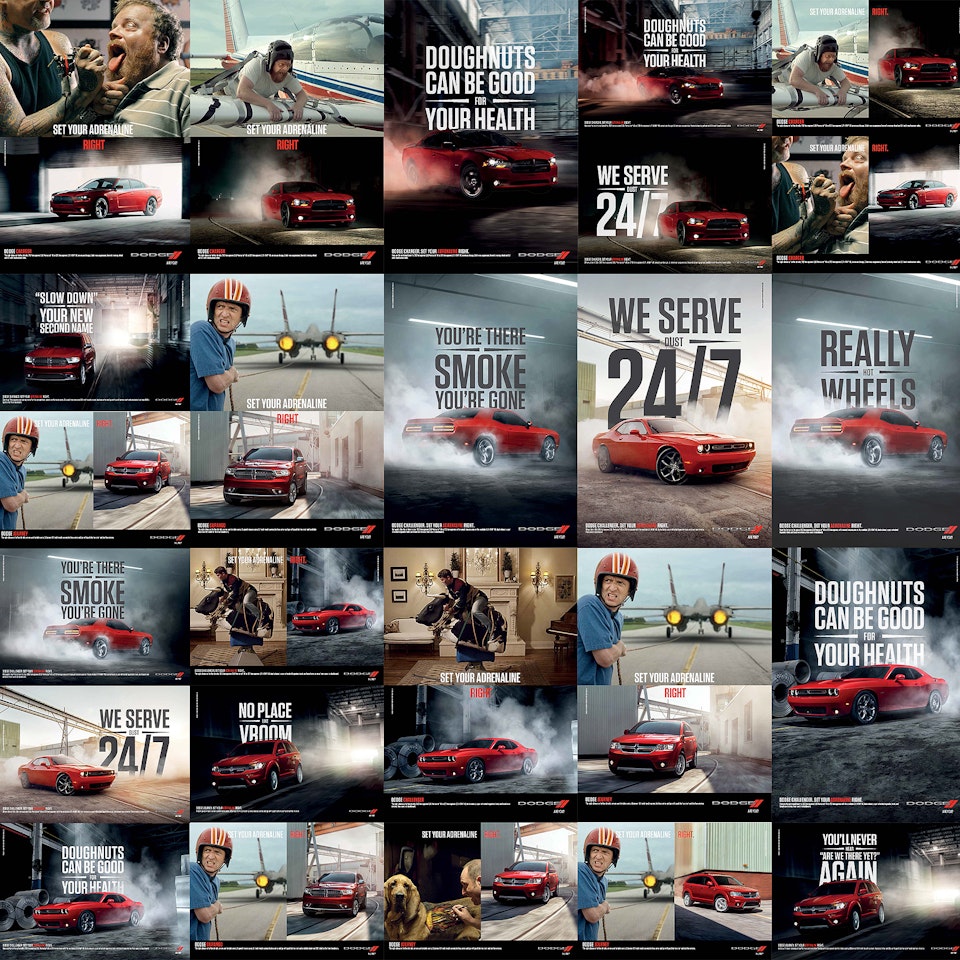 SHIRAKIPHOTO & DESIGN LLC - 2015 International Dodge Ad Campaign: Final Layouts