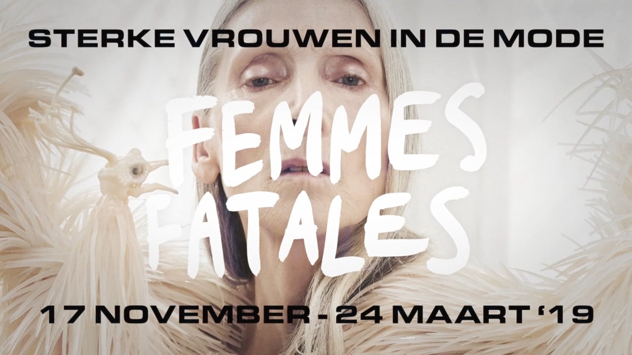 Femmes Fatales - Kunstmuseum Den Haag 海牙美術館 時尚女強人特展 宣傳廣告
